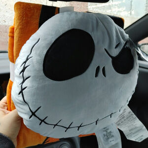 New 2024 Jack Skelington Nogginz Blanket Throw Halloween 45" x 55"